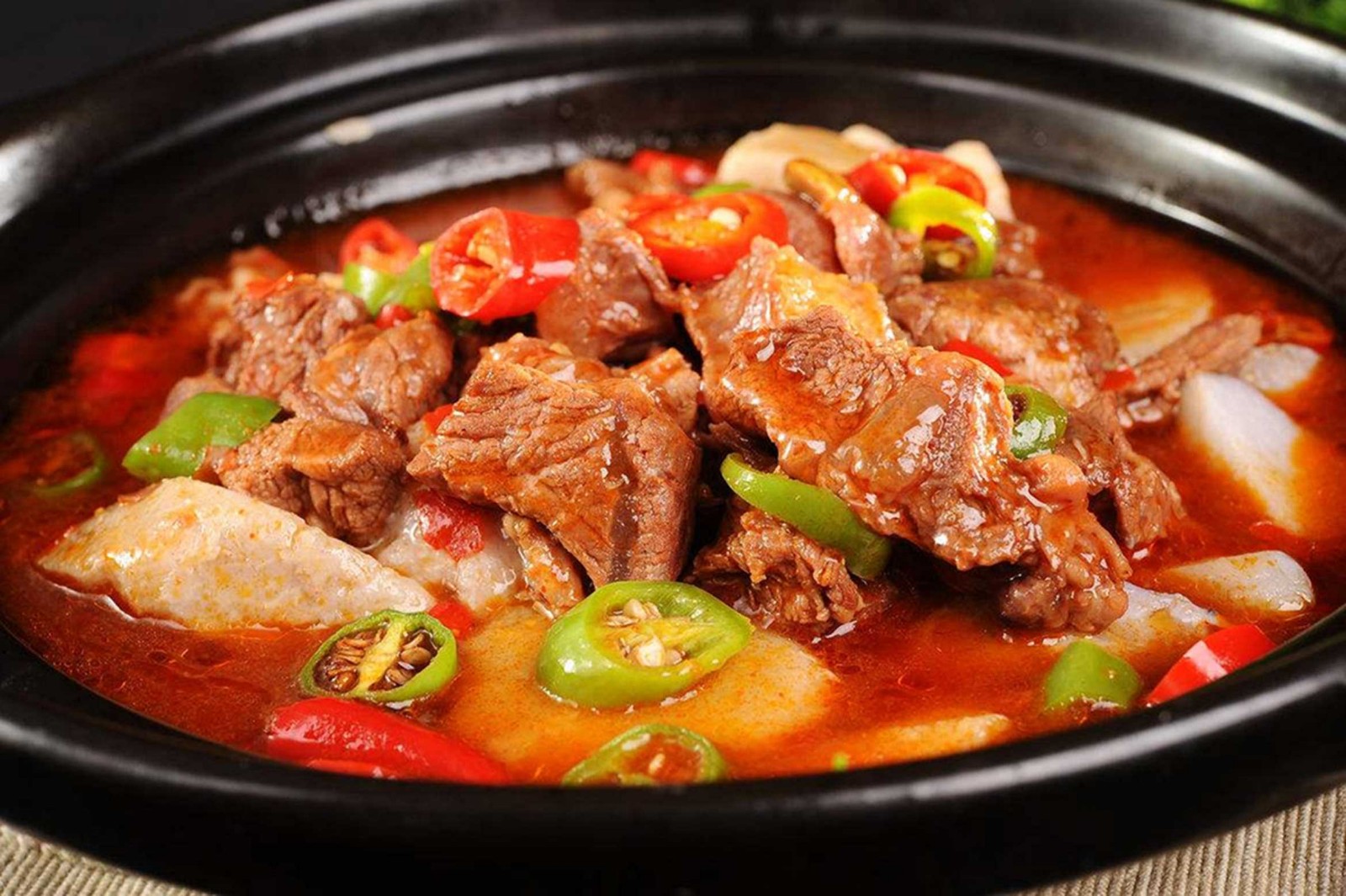 红焖牛肉